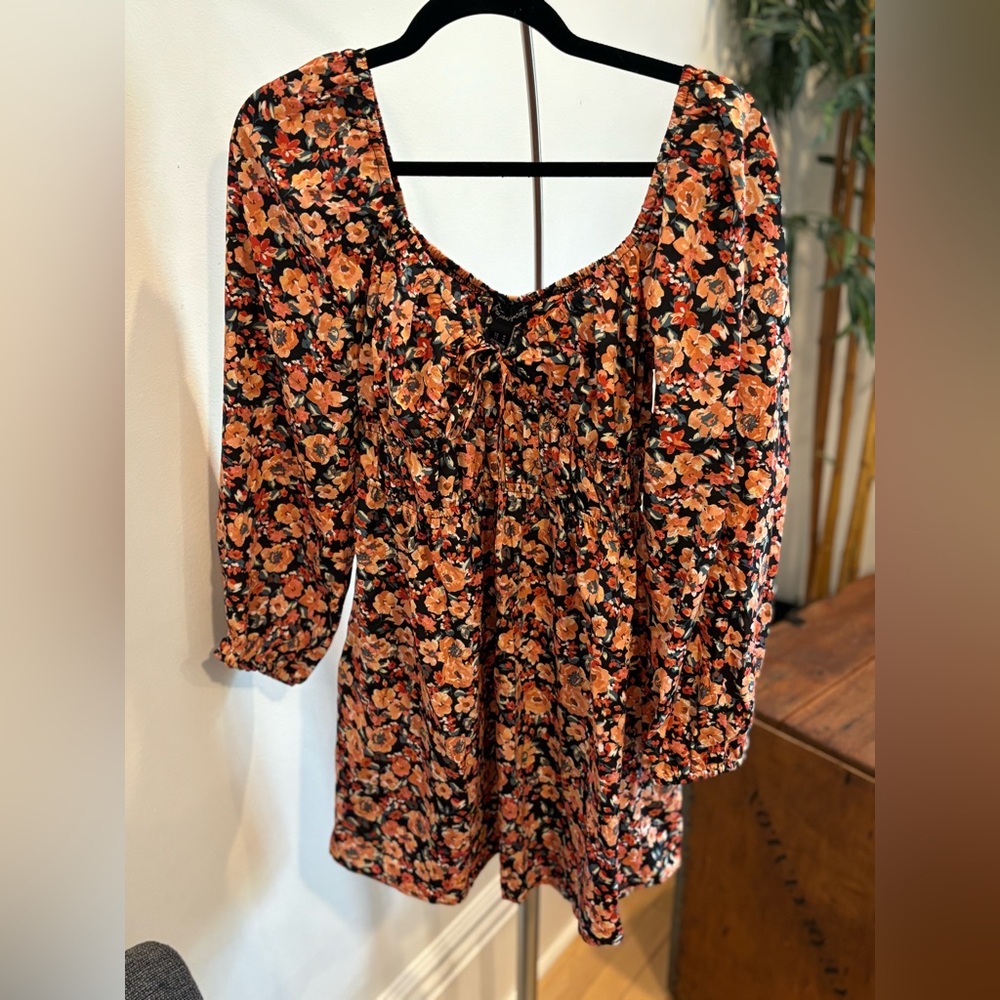 Long Sleeve Mini Dress